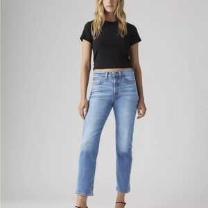 Levi's Light Blue Straight Leg Women's Jeans